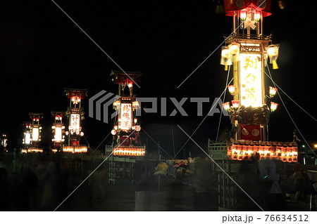 能登のキリコ（あばれ祭　石川県 能登町） 76634512