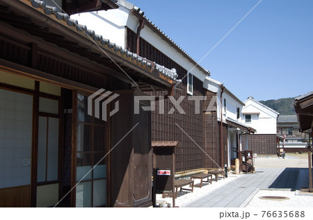 愛知県豊橋市：二川宿「商家・駒屋」離れ座敷,土蔵 76635688