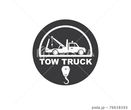 tow truck vector icon logo design 76638393