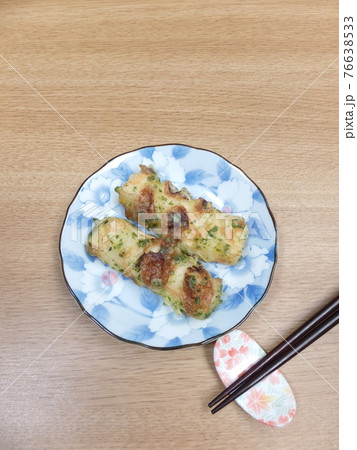 ちくわの磯辺揚げ ちくわの磯辺揚げ 76638533