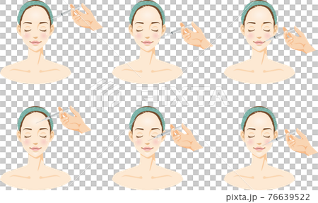 美容注射のイメージイラストセット 76639522