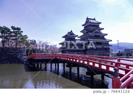 狸橋と松本城 狸橋と松本城 76641128