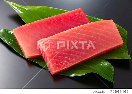 まぐろの柵 76642442