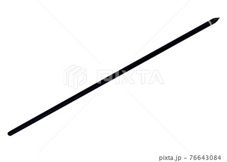 Arrow for a crossbow isolated 76643084