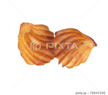 a cookie isolated on white background a cookie isolated on white background 76643306