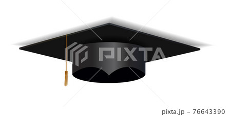 white grad cap
