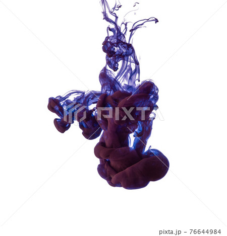 Explosion of colored, fluid and neoned liquids on white studio background with copyspace Explosion of colored, fluid and neoned liquids on white studio background with copyspace 76644984
