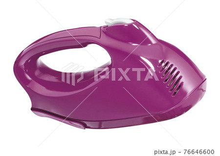 purple kitchen mixer isolated on white purple kitchen mixer isolated on white 76646600