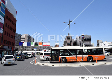 埼玉県 上尾駅西口の街並み 埼玉県 上尾駅西口の街並み 76649703