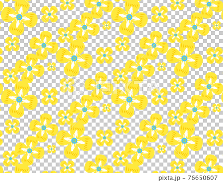 Colorful flower pattern vector background Colorful flower pattern vector background 76650607