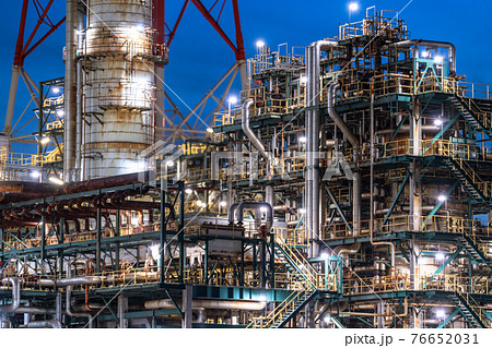 《茨城県》鹿島臨海工業地帯・工場夜景 76652031
