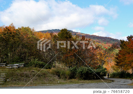 氷ノ山の大段ヶ平登山口より氷ノ山の頂上方向を望む 氷ノ山の大段ヶ平登山口より氷ノ山の頂上方向を望む 76658720