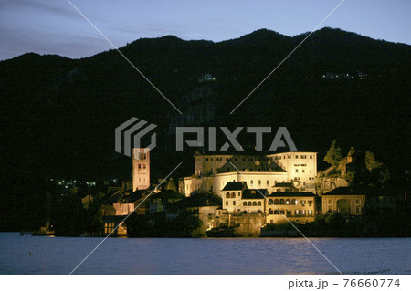 ITALY PIEMONT ORTA LAKE 76660774