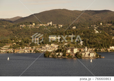 ITALY PIEMONT ORTA LAKE 76660863