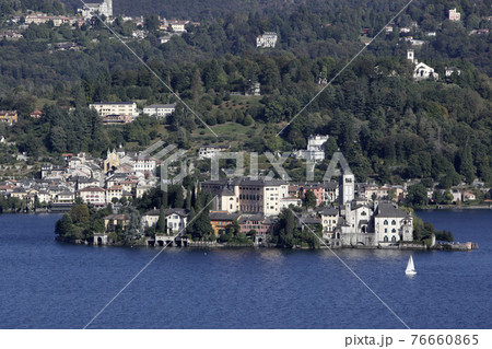 ITALY PIEMONT ORTA LAKE 76660865