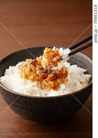 金山寺味噌とご飯 76661319