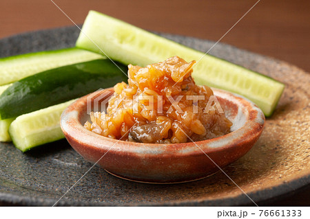 きゅうりと金山寺味噌 76661333