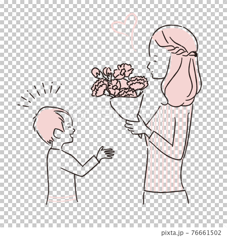 手繪1color媽媽,愛媽媽,對康乃馨很滿意 手繪1color媽媽,愛媽媽,對康乃馨很滿意 76661502