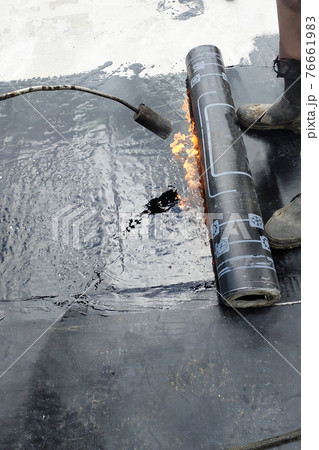 Isolation and waterproofing of the foundation of the building on the territory of the cottage settlement construction. 76661983