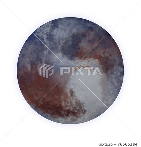 冥王星のイラスト素材 76666384