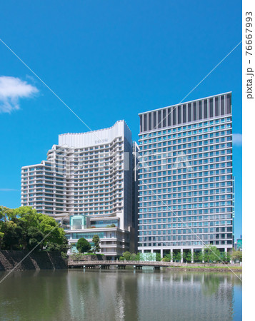【東京都・2021年4月】 丸の内 都市景観 76667993