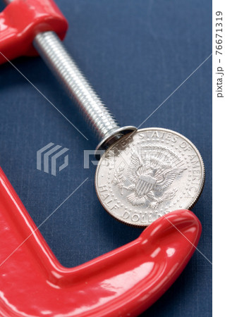 Vise Grip and coin Vise Grip and coin 76671319