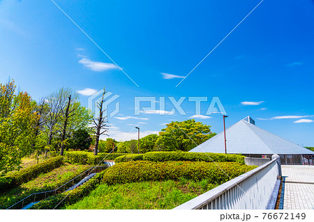 東京都多摩市　春の鶴牧西公園 76672149