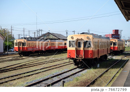 千葉県 五井駅 小湊鉄道 車両 千葉県 五井駅 小湊鉄道 車両 76672799