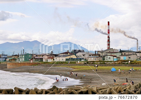 北海道苫小牧市ふるさと海岸 北海道苫小牧市ふるさと海岸 76672870