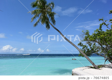 ビーチリゾート、モルディブ 76674805