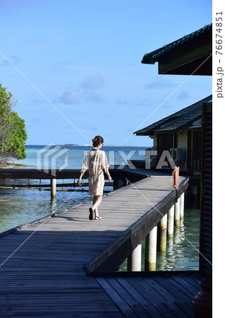 ビーチリゾート、モルディブ 76674851