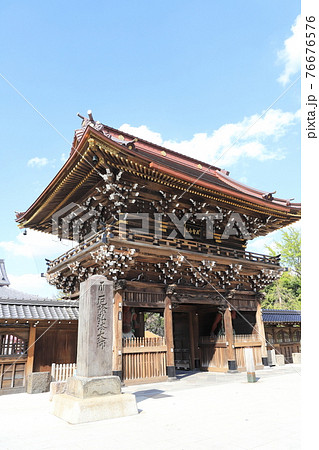 西新井大師　山門　足立区西新井　 76676576