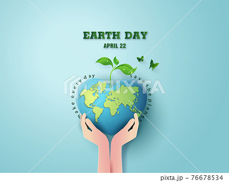 Earth Day Conceptのイラスト素材