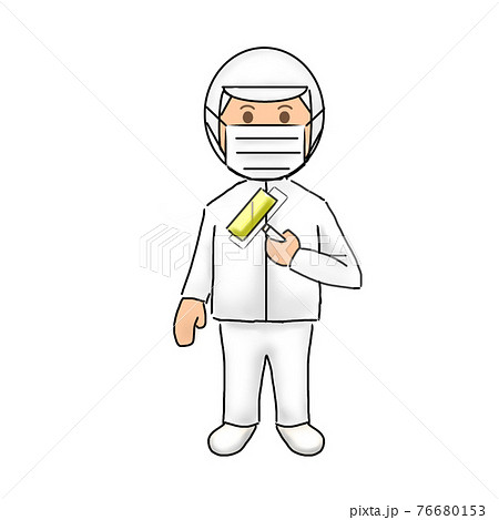 食品工場 ローラーのイラスト素材