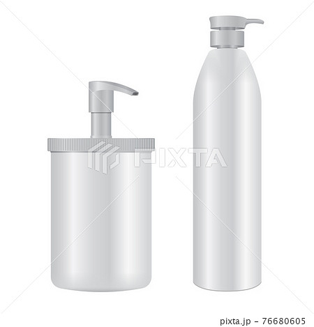 Pump bottle. Cosmetic dispenser packaging, soap 76680605