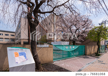 東京散歩、世田谷区、世田谷区鎌田4丁目3、世田谷区立砧南小学校 76681068