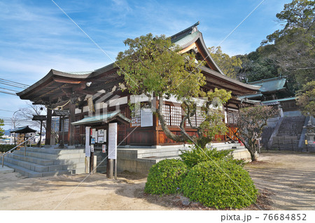 【饒津神社】 広島県広島市東区二葉の里 76684852