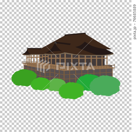 京都の名所(清水寺) 京都の名所(清水寺) 76685889