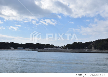 宮城県石巻市田代島　仁斗田港 76686457