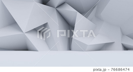 white abstract wall futuristic architecture background 3d render illustration white abstract wall futuristic architecture background 3d render illustration 76686474