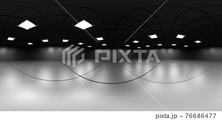 360 spherical panorama view of empty modern big futuristic room with tiled walls and dark floor 3d render illustration hdri hdr vr style 360 spherical panorama view of empty modern big futuristic room with tiled walls and dark floor 3d render illustration hdri hdr vr style 76686477