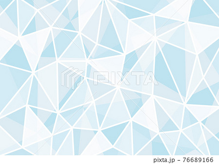 透明イメージのポリゴン背景イラスト 幾何学模様のイラスト素材