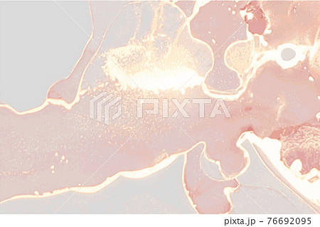 Rose, coral, and gold stone marble texture. Alcohol ink technique Rose, coral, and gold stone marble texture. Alcohol ink technique 76692095