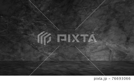Black marble natural pattern for background, abstract black and white 76693066