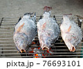 delicious grill fish in the kitchen 76693101