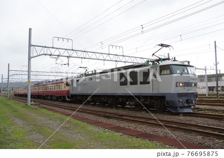 えちごトキめき鉄道413系・455系甲種　直江津駅1 76695875