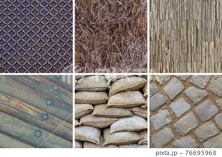urban design elements, iron roof, stone square design basis 76695968