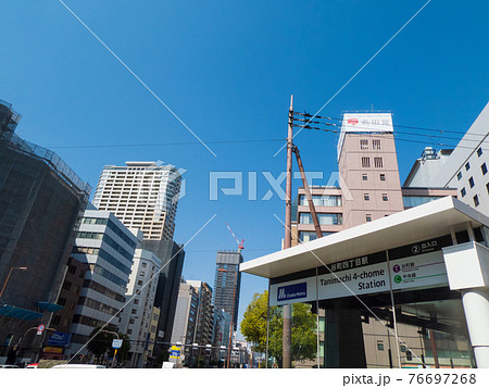 地下鉄　谷町4丁目　駅前　2番出口 76697268
