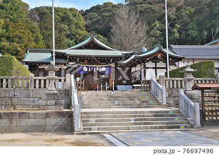 【鶴羽根神社】 広島県広島市東区二葉の里 76697496