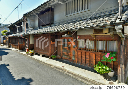 奈良　御所の町並み 76698789